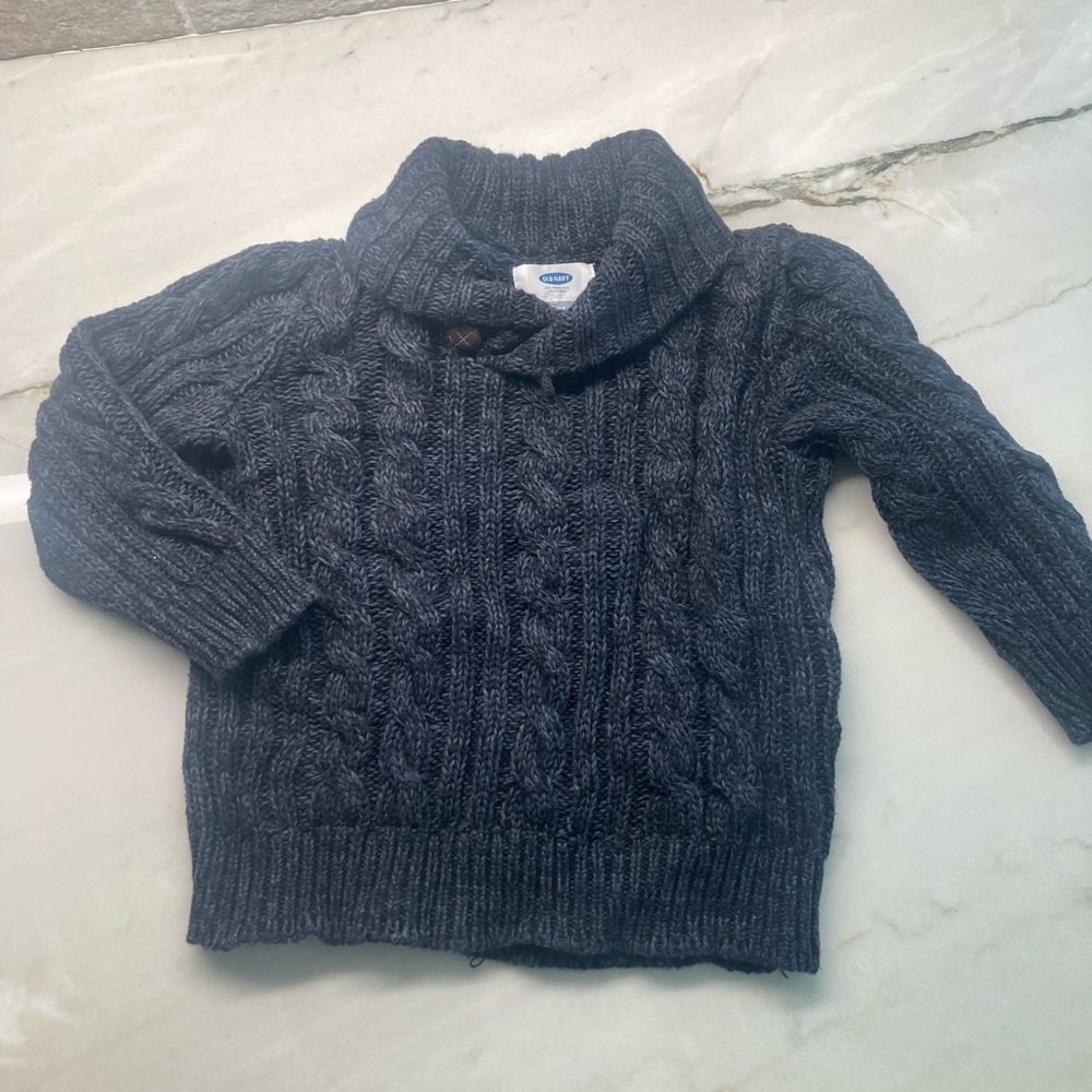 Old Navy brand toddler dark grey sweater, 2t